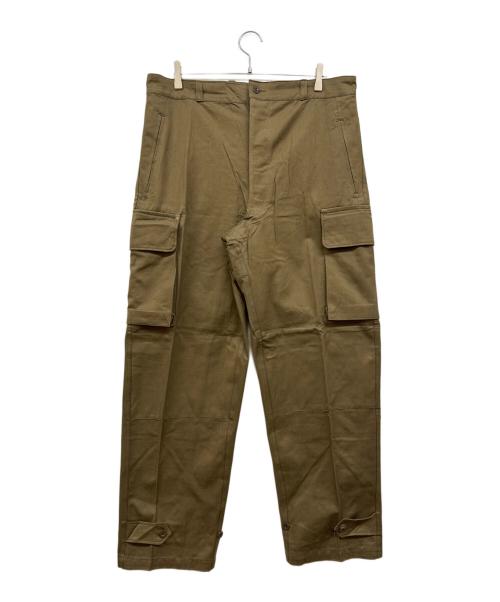 French Army（フランス軍）French Army (フランス軍) M-47 後期型 カーゴパンツ カーキ サイズ:35の古着・服飾アイテム