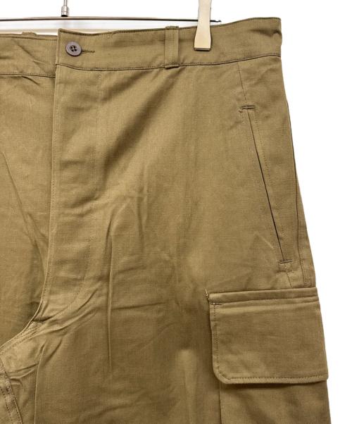 French Army（フランス軍）French Army (フランス軍) M-47 後期型 カーゴパンツ カーキ サイズ:35の古着・服飾アイテム