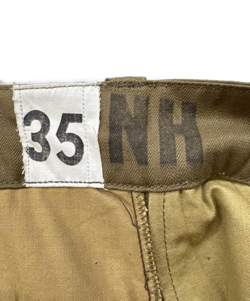 French Army（フランス軍）French Army (フランス軍) M-47 後期型 カーゴパンツ カーキ サイズ:35の古着・服飾アイテム