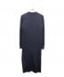 Maison Margiela (メゾンマルジェラ) ショルダーボタン ニットワンピース ネイビー サイズ:M：15000円