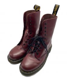 Dr.Martens（ドクターマーチン）の古着「10ホールブーツ」｜ブラウン