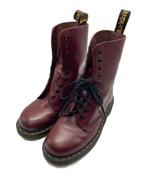 Dr.Martens（ドクターマーチン）Dr.Martens (ドクターマーチン) 10ホールブーツ ブラウン サイズ:UK6の古着・服飾アイテム