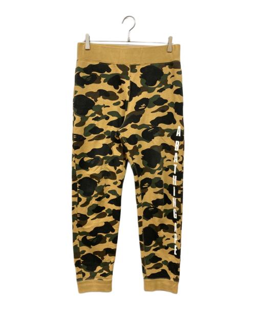A BATHING APE（ア ベイシング エイプ）A BATHING APE (ア ベイシング エイプ) 1st camo スウェットパンツ ブラウン サイズ:Lの古着・服飾アイテム