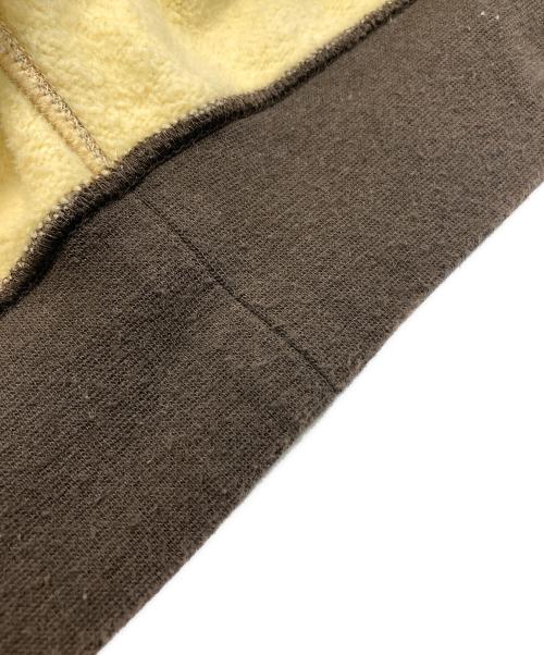 A BATHING APE（ア ベイシング エイプ）A BATHING APE (ア ベイシング エイプ) LEOPARD CROPPED SHARK FULL ZIP HOODIE ブラウン サイズ:Mの古着・服飾アイテム