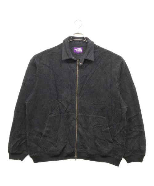 THE NORTHFACE PURPLELABEL（ザ・ノースフェイス パープルレーベル）THE NORTHFACE PURPLELABEL (ザ・ノースフェイス パープルレーベル) POLARTEC Wool Fleece Sweater Jacket ブラック サイズ:XLの古着・服飾アイテム