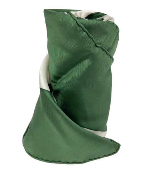 HERMES（エルメス）HERMES (エルメス) BRIDES de GALA式典用馬勒 グリーンの古着・服飾アイテム