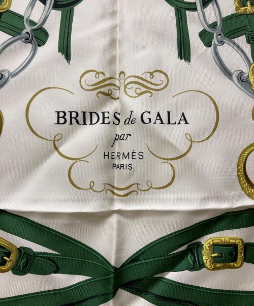 HERMES（エルメス）HERMES (エルメス) BRIDES de GALA式典用馬勒 グリーンの古着・服飾アイテム