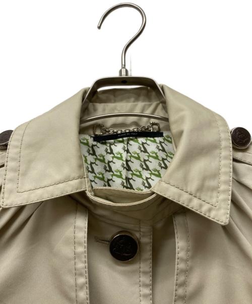 GUCCI（グッチ）GUCCI (グッチ) トレンチコート ベージュ サイズ:40の古着・服飾アイテム