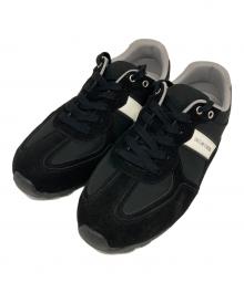 卑弥呼（ヒミコ）の古着「フラットスエードコンビスニーカー」｜ブラック