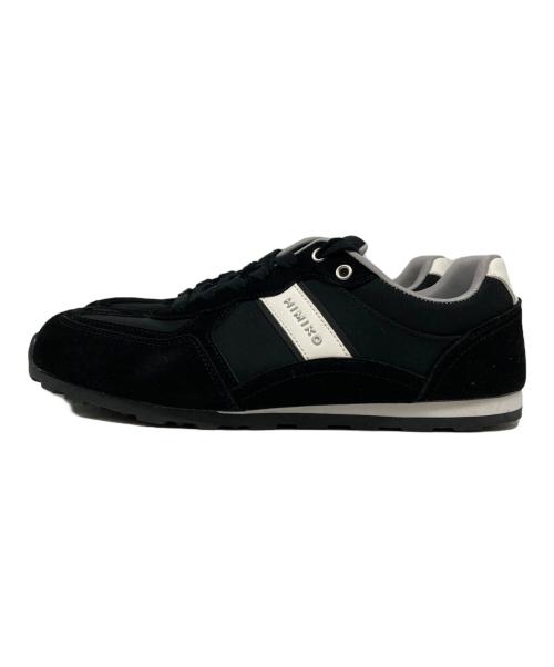 卑弥呼（ヒミコ）卑弥呼 (ヒミコ) フラットスエードコンビスニーカー ブラック サイズ:25の古着・服飾アイテム