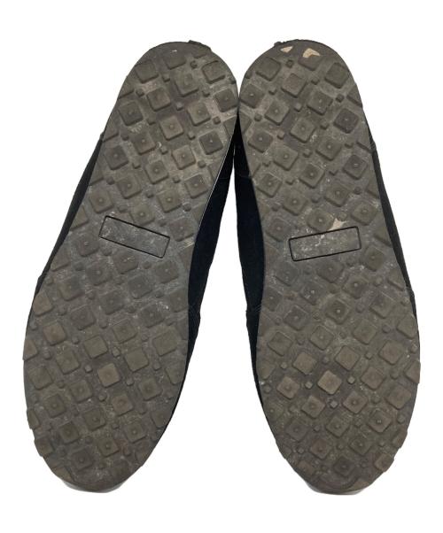 卑弥呼（ヒミコ）卑弥呼 (ヒミコ) フラットスエードコンビスニーカー ブラック サイズ:25の古着・服飾アイテム