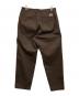 Schott (ショット) TC 2タック ワイド ワークパンツ ブラウン サイズ:XL：7000円