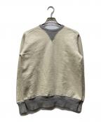 WAREHOUSEウエアハウス）の古着「復刻両Vスウェット」｜ベージュ