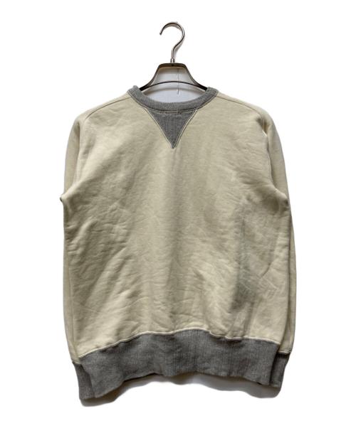 WAREHOUSE（ウエアハウス）WAREHOUSE (ウエアハウス) 復刻両Vスウェット ベージュ サイズ:40の古着・服飾アイテム