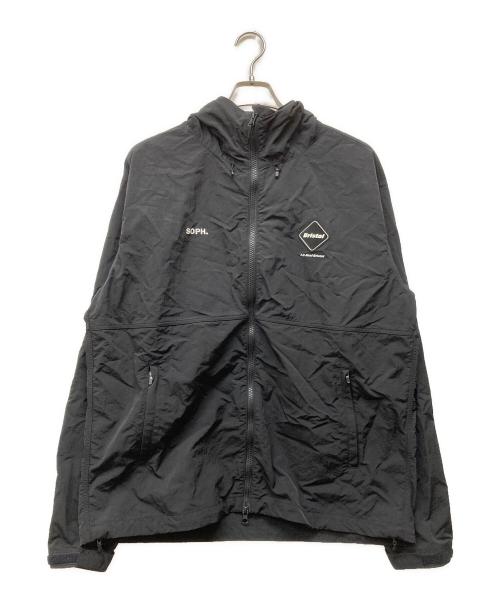F.C.R.B.（エフシーレアルブリストル）F.C.R.B. (エフシーレアルブリストル) NYLON HOODED BLOUSON ブラック サイズ:Lの古着・服飾アイテム