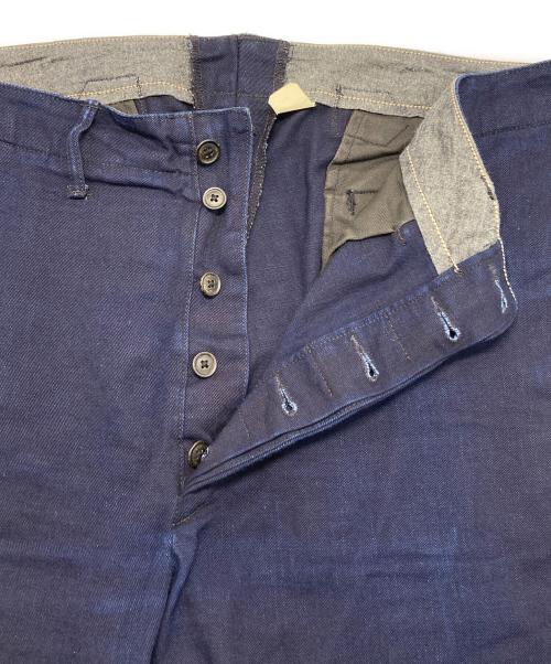 RRL（ダブルアールエル）RRL (ダブルアールエル) シンチバックパンツ インディゴ サイズ:36の古着・服飾アイテム