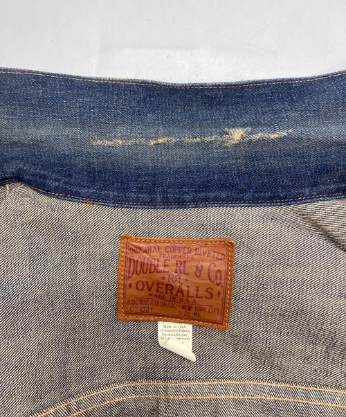RRL（ダブルアールエル）RRL (ダブルアールエル) 2ndデニムジャケット インディゴ サイズ:XLの古着・服飾アイテム