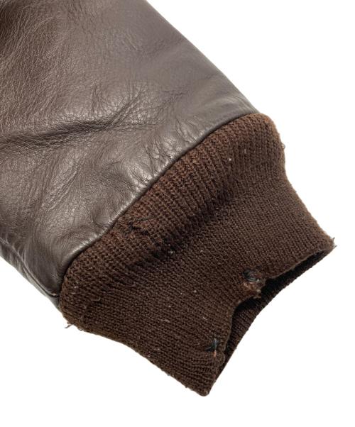 MORGAN PRODUCTIONS（モーガン プロダクションズ）MORGAN PRODUCTIONS (モーガン プロダクションズ) A-2フライトジャケット ブラウン サイズ:40の古着・服飾アイテム