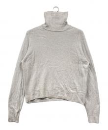 JOHN SMEDLEY（ジョンスメドレー）の古着「ウールカシミヤタートルネックニット」｜グレー