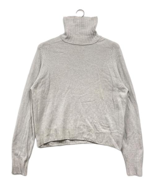 JOHN SMEDLEY（ジョンスメドレー）JOHN SMEDLEY (ジョンスメドレー) ウールカシミヤタートルネックニット グレー サイズ:Sの古着・服飾アイテム