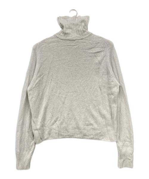 JOHN SMEDLEY（ジョンスメドレー）JOHN SMEDLEY (ジョンスメドレー) ウールカシミヤタートルネックニット グレー サイズ:Sの古着・服飾アイテム