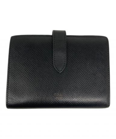 中古・古着通販】CELINE (セリーヌ) 2つ折り財布 ブラック｜ブランド