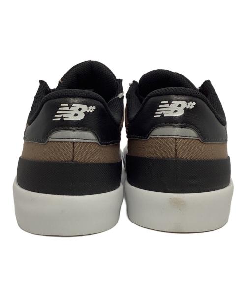 NEW BALANCE（ニューバランス）NEW BALANCE (ニューバランス) ローカットスニーカー ブラウン×ブラック サイズ:25cm 未使用品の古着・服飾アイテム