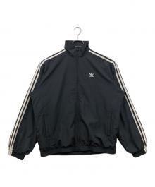 adidas（アディダス）の古着「ファイヤーバード オーバーサイズド トラックトップ」｜ブラック
