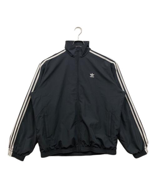 adidas（アディダス）adidas (アディダス) ファイヤーバード オーバーサイズド トラックトップ ブラック サイズ:Lの古着・服飾アイテム