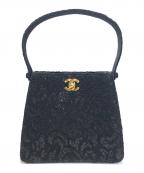 CHANELシャネル）の古着「ハンドバッグ」｜ブラック