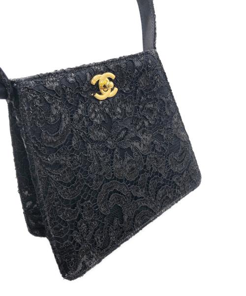 CHANEL（シャネル）CHANEL (シャネル) ハンドバッグ ブラックの古着・服飾アイテム
