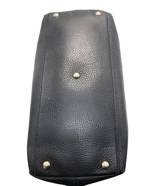 GUCCI（グッチ）GUCCI (グッチ) ソーホーインターロッキングGバッグ ブラックの古着・服飾アイテム