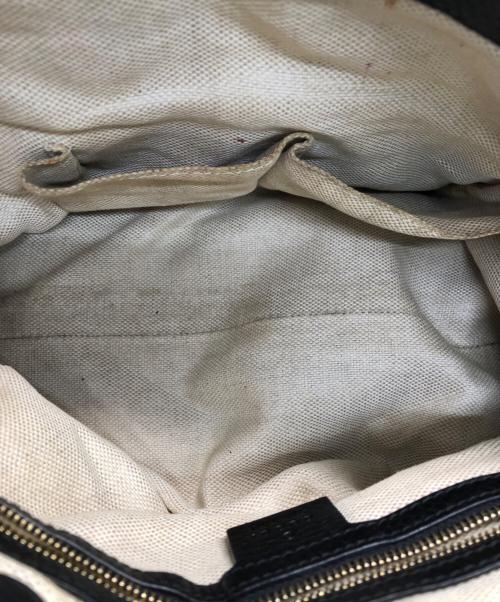 GUCCI（グッチ）GUCCI (グッチ) ソーホーインターロッキングGバッグ ブラックの古着・服飾アイテム