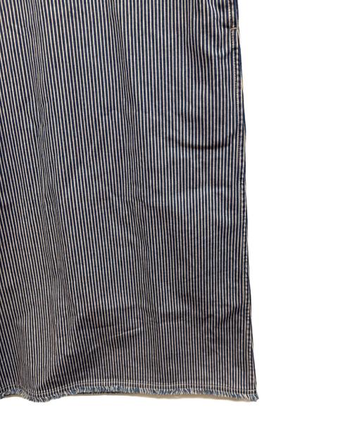 45R（フォーティファイブ・アール）45R (フォーティファイブ・アール) ライ麦デニムのフリンジドレス ネイビー サイズ:FREEの古着・服飾アイテム