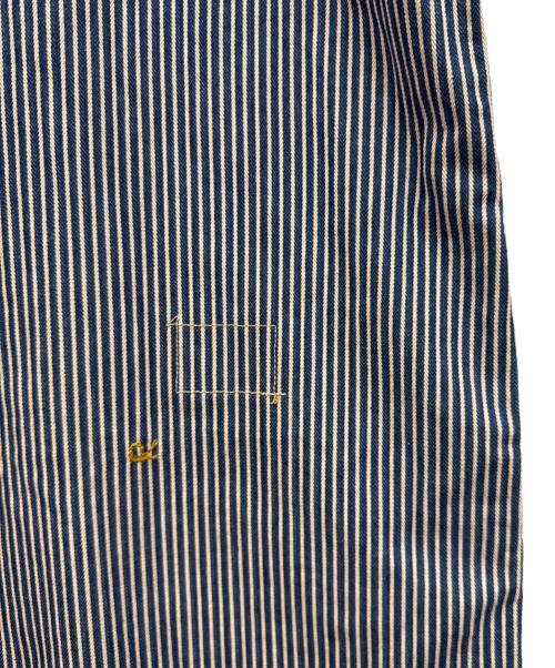 45R（フォーティファイブ・アール）45R (フォーティファイブ・アール) ライ麦デニムのフリンジドレス ネイビー サイズ:FREEの古着・服飾アイテム