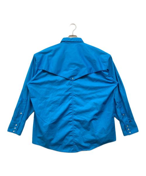 ROCKMOUNT（ロックマウント）ROCKMOUNT (ロックマウント) ウエスタンシャツ ブルー サイズ:XLの古着・服飾アイテム