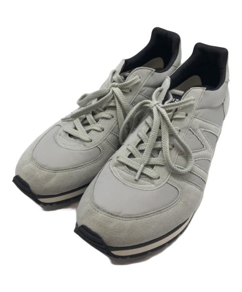 MIZUNO（ミズノ）MIZUNO (ミズノ) MARGARET HOWELL (マーガレットハウエル) ローカットスニーカー グレー サイズ:26.5㎝の古着・服飾アイテム