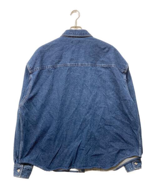 COOTIE PRODUCTIONS（クーティープロダクツ）COOTIE PRODUCTIONS (クーティープロダクツ) DENIM WORK SHIRT インディゴ サイズ:Lの古着・服飾アイテム