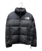 THE NORTH FACEザ ノース フェイス）の古着「クロップド Nuptse ジャケット」｜ホワイト×ブラック