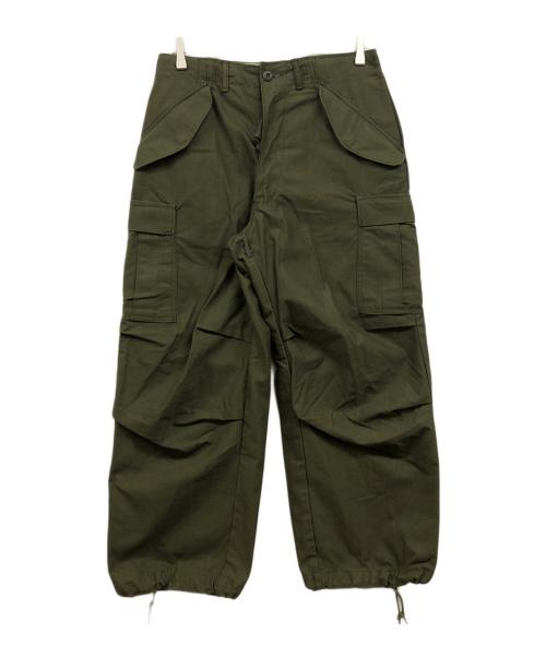 US ARMY（ユーエスアーミー）US ARMY (ユーエスアーミー) M‐65カーゴパンツ グリーン サイズ:small-short」の古着・服飾アイテム