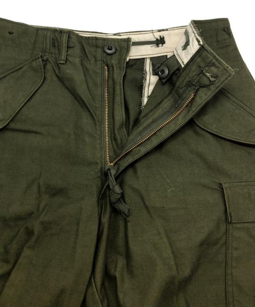 US ARMY（ユーエスアーミー）US ARMY (ユーエスアーミー) M‐65カーゴパンツ グリーン サイズ:small-short」の古着・服飾アイテム
