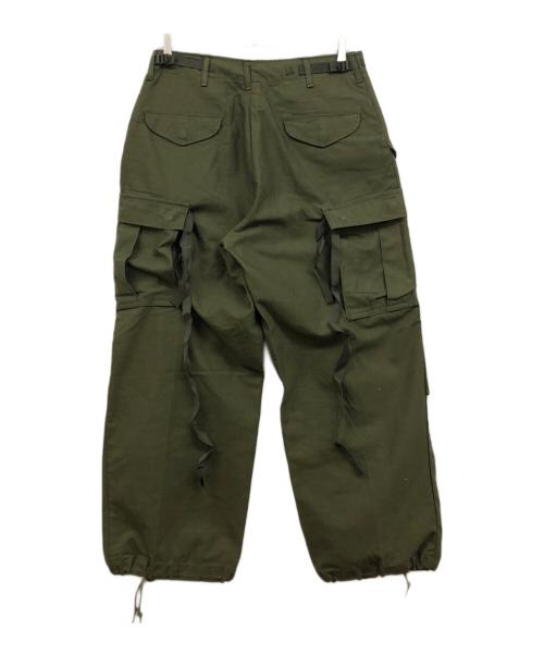 US ARMY（ユーエスアーミー）US ARMY (ユーエスアーミー) M‐65カーゴパンツ グリーン サイズ:small-short」の古着・服飾アイテム