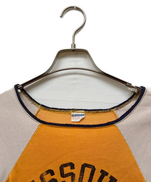 Champion（チャンピオン）Champion (チャンピオン) ヴィンテージTシャツ オレンジ サイズ:XLの古着・服飾アイテム
