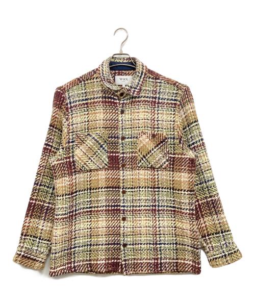 WAX LONDON（ワックスロンドン）WAX LONDON (ワックスロンドン) バスケットチェックシャツ マルチカラー サイズ:Lの古着・服飾アイテム