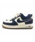 NIKE (ナイキ) スニーカー ホワイト×ネイビー サイズ:24ｃｍ：5000円