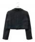 FOXEY BOUTIQUE (フォクシー ブティック) ツイードジャケット ブラック サイズ:38：13000円