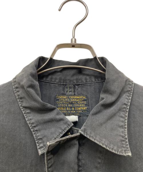 RRL（ダブルアールエル）RRL (ダブルアールエル) ヘリンボーンオールインワン グレー サイズ:Mの古着・服飾アイテム
