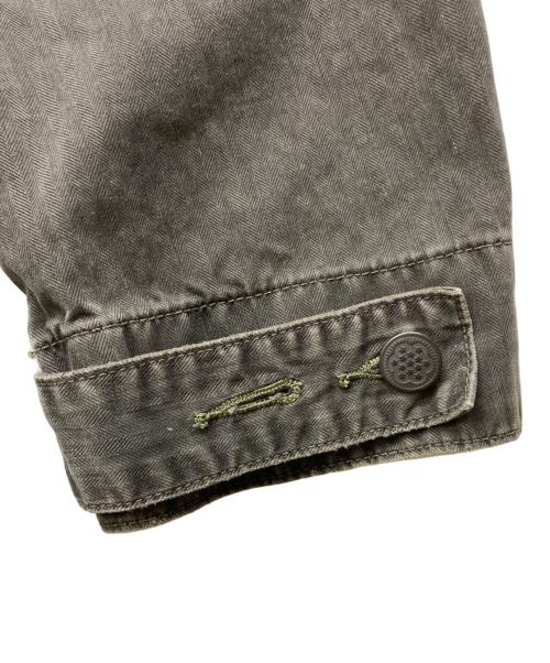 RRL（ダブルアールエル）RRL (ダブルアールエル) ヘリンボーンオールインワン グレー サイズ:Mの古着・服飾アイテム