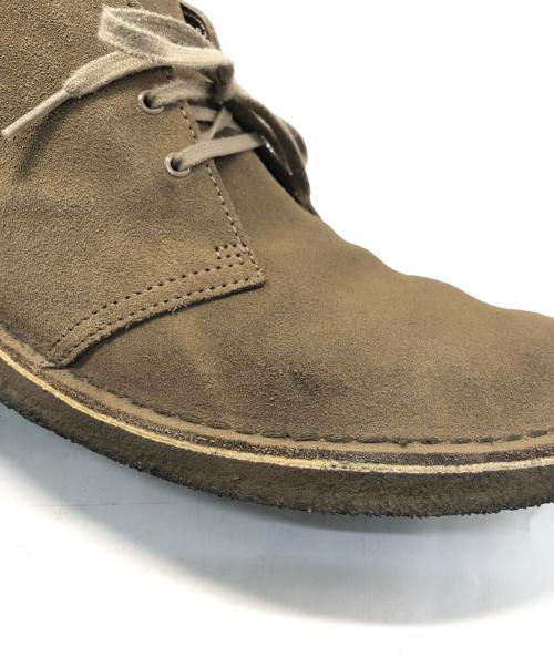 CLARKS（クラークス）CLARKS (クラークス) デザートブーツ ベージュ サイズ:26.5㎝の古着・服飾アイテム