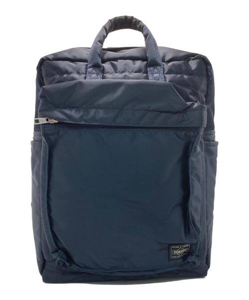 HEAD PORTER（ヘッドポーター）HEAD PORTER (ヘッドポーター) タンカーリュックサック ネイビーの古着・服飾アイテム